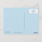 Keeshonds an der Küste Malerei Hund Kunst Postkarte (Rückseite)