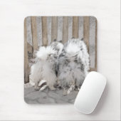 Keeshonds at Gate Painting - Original Dog Art Mousepad (Mit Mouse)