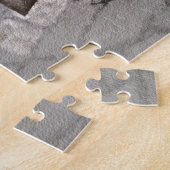 Keeshonds at Gate Painting - Original Dog Art Puzzle (Seite)