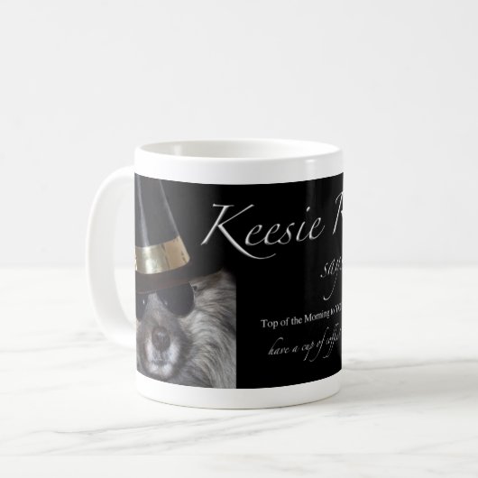Keesie Strahl Kaffeetasse (Vorderseite Links)