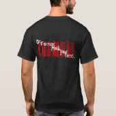 Keesler, sprechen jetzt… T-Shirt (Rückseite)