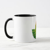 Keesling Leaf Anzeige Tasse (Links)