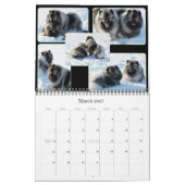 Keesridge Hundehütten-Kalender 2016 Kalender (Mär 2027)
