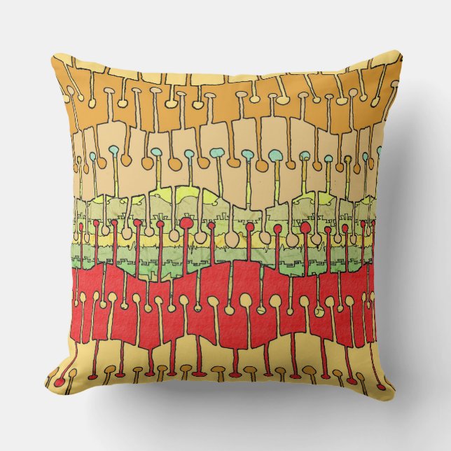 Keet Seel Veldt Kissen (Vorderseite)