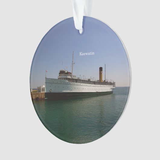 Keewatin-Acrylschmuck Ornament (Vorderseite)