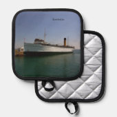 Keewatin Topfhalter Topflappen (Vorderseite/Rückseite)