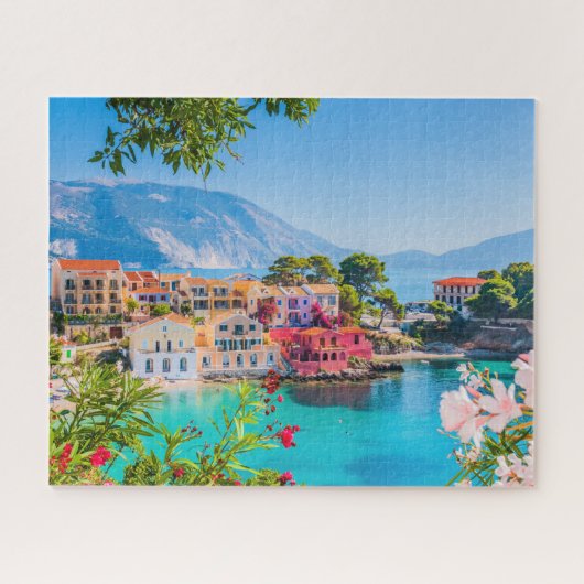 Kefalonia, Griechenland, Assos Puzzle (Horizontal)