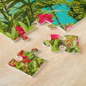 Kefalonia, Griechenland, Assos Puzzle (Seite)