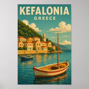 Kefalonia Griechenland Poster