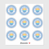 Kefalonia Island, Griechenland Aufkleber (Blatt)