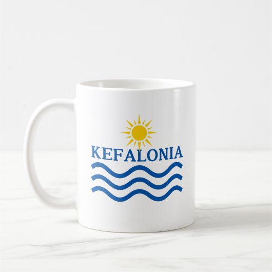 KEFALONIA Sun Waves Kaffeetasse (Links)