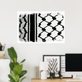 Keffiyah Poster (Heimbüro)