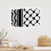 Keffiyah Poster (Küche)