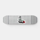 Keffiyeh Freies Palästina Skateboard (Horizontal)