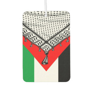 Keffiyeh palästinensischer Scarf Traditionelles Ge Autolufterfrischer
