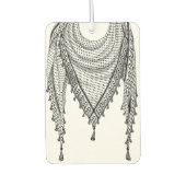 Keffiyeh palästinensischer Scarf Traditionelles Ge Autolufterfrischer (Vorderseite)