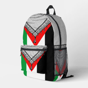 Keffiyeh palästinensischer Scarf Traditionelles Ge Bedruckter Rucksack