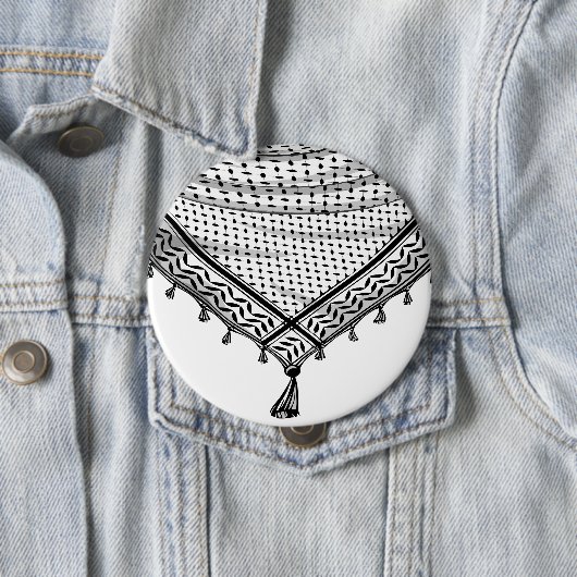 Keffiyeh palästinensischer Scarf Traditionelles Ge Button (Beispiel)