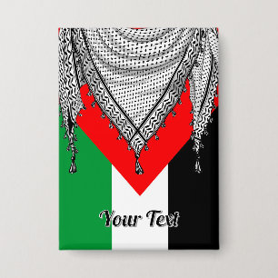 Keffiyeh palästinensischer Scarf Traditionelles Ge Button