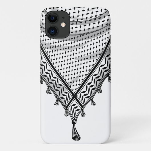 Keffiyeh palästinensischer Scarf Traditionelles Ge Case-Mate iPhone Hülle (Rückseite)