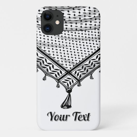 Keffiyeh palästinensischer Scarf Traditionelles Ge Case-Mate iPhone Hülle (Rückseite)