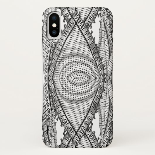 Keffiyeh palästinensischer Scarf Traditionelles Ge Case-Mate iPhone Hülle (Rückseite)