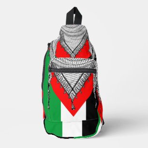 Keffiyeh palästinensischer Scarf Traditionelles Ge Crossbody Bag