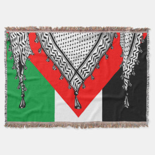 Keffiyeh palästinensischer Scarf Traditionelles Ge Decke