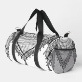Keffiyeh palästinensischer Scarf Traditionelles Ge Duffle Bag (Rechte Ecke)