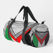 Keffiyeh palästinensischer Scarf Traditionelles Ge Duffle Bag (Rechte Ecke)