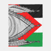 Keffiyeh palästinensischer Scarf Traditionelles Ge Fleecedecke (Vorderseite)
