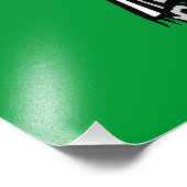 Keffiyeh palästinensischer Scarf Traditionelles Ge Fotodruck (Ecke)