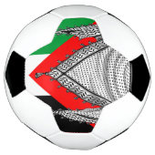 Keffiyeh palästinensischer Scarf Traditionelles Ge Fußball (Gedreht)