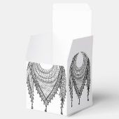 Keffiyeh palästinensischer Scarf Traditionelles Ge Geschenkschachtel (Geöffnet)