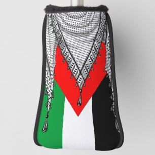 Keffiyeh palästinensischer Scarf Traditionelles Ge Golf Headcover