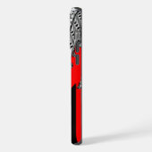 Keffiyeh palästinensischer Scarf Traditionelles Ge iPhone Hülle (Linke Seite)