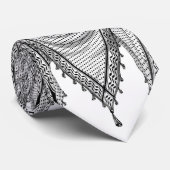 Keffiyeh palästinensischer Scarf Traditionelles Ge Krawatte (Gerollt)
