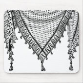 Keffiyeh palästinensischer Scarf Traditionelles Ge Mousepad (Vorne)