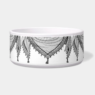 Keffiyeh palästinensischer Scarf Traditionelles Ge Napf