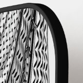 Keffiyeh palästinensischer Scarf Traditionelles Ge Pickleball Schläger (Linke Seite)