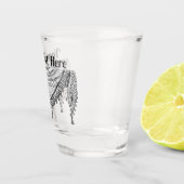 Keffiyeh palästinensischer Scarf Traditionelles Ge Schnapsglas (Rechts)