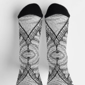 Keffiyeh palästinensischer Scarf Traditionelles Ge Socken (Oben)