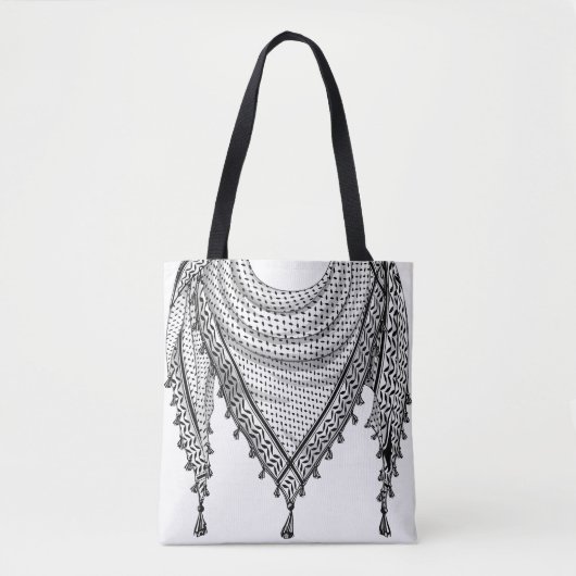 Keffiyeh palästinensischer Scarf Traditionelles Ge Tasche (Vorderseite)