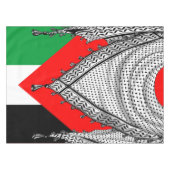 Keffiyeh palästinensischer Scarf Traditionelles Ge Tischdecke (Vorderseite (Horizontal))