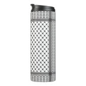 Keffiyeh Palestine Pattern Thermosbecher (Nach rechts gedreht)