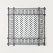 Keffiyeh Palestine Pattern Wandteppich (Vorderseite)