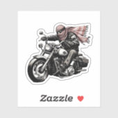 KEFFIYEH RIDER AUFKLEBER (Blatt)