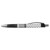 Keffiyeh Schwarzer Stift (Oberseite)