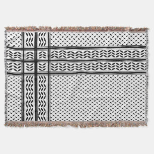 Keffiyeh Symbol des palästinensischen Widerstands Decke