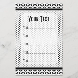 Keffiyeh Symbol des palästinensischen Widerstands Flyer